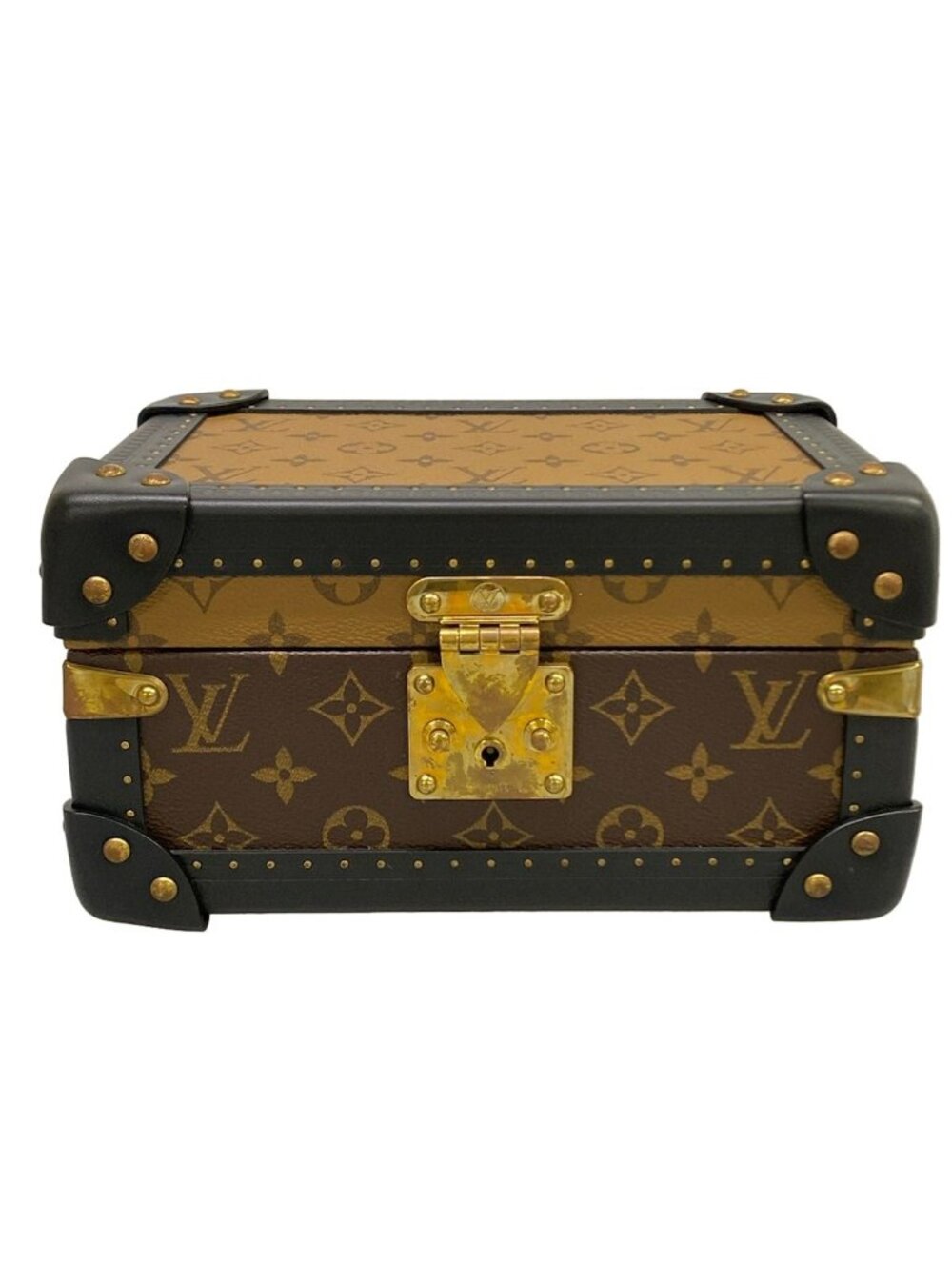 Louis Vuitton Case Monogram Reverse Coffret Shoulder Bag